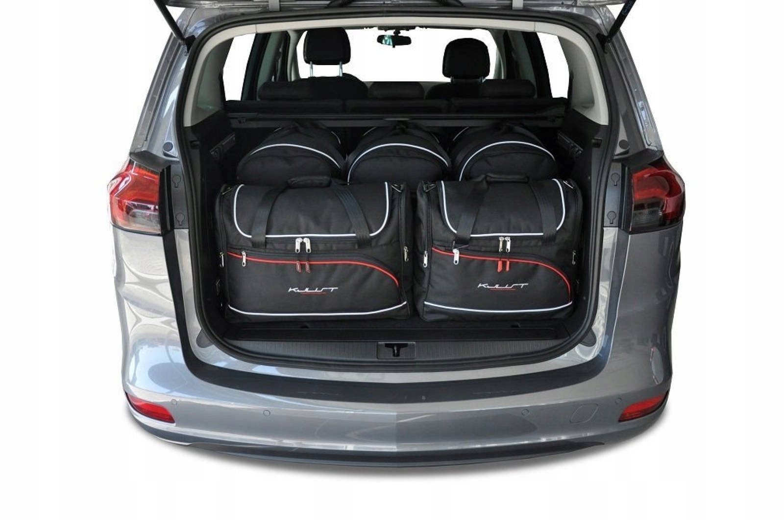 J&j Automotive Sada 5ks cestovných tašiek Aero pro Opel Zafira 2011+