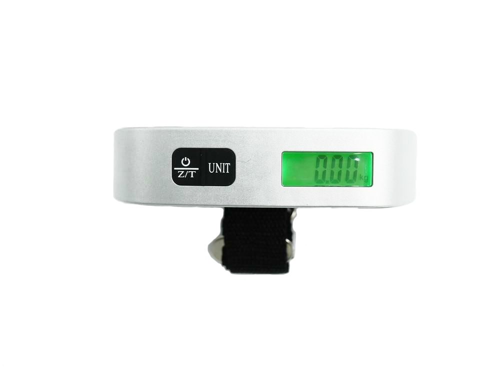 

Waga Kieszonkowa Termometr Bagaż Rower 0-50KG