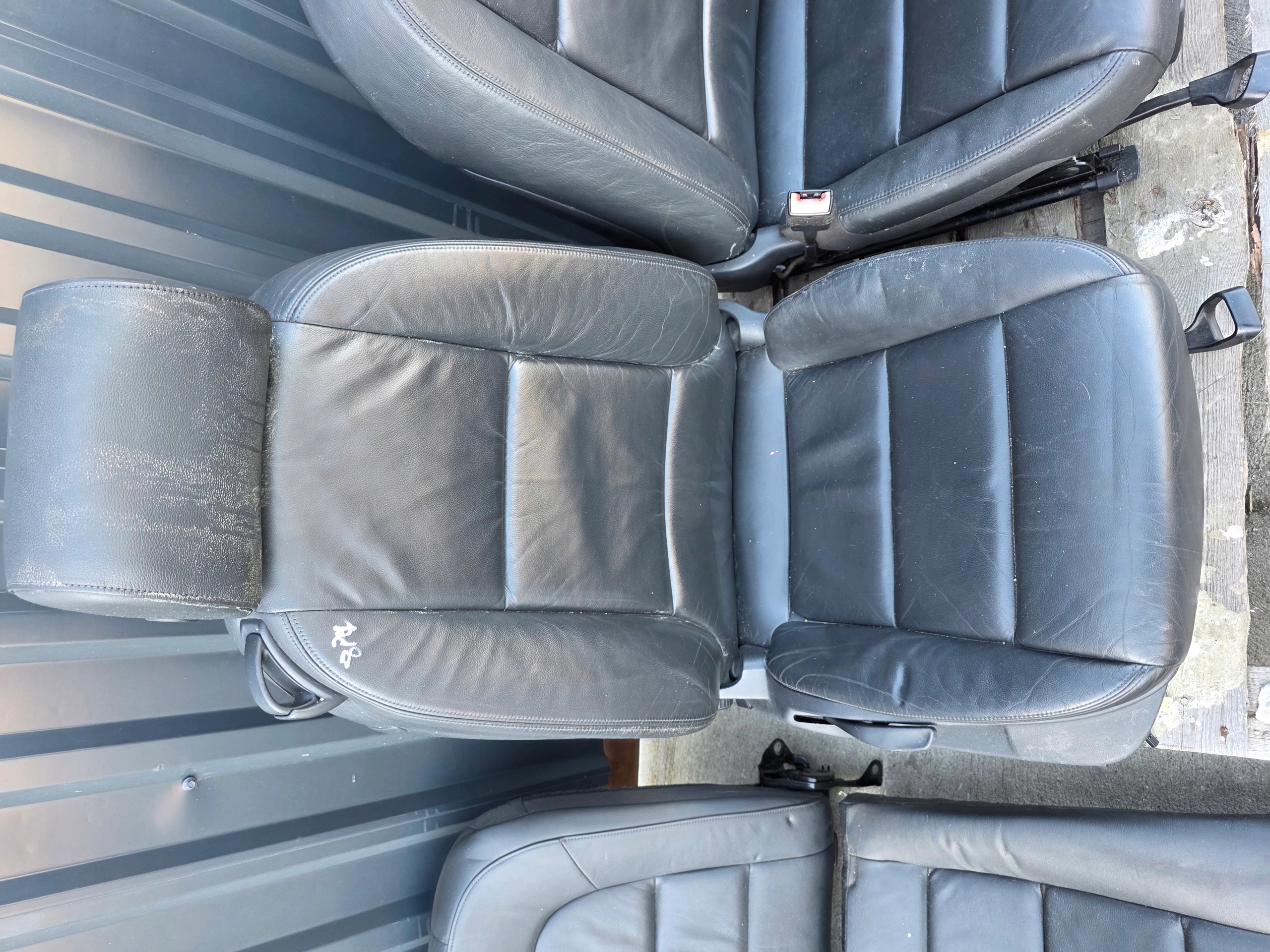 Sitz Sitze AUDI A3 8P CABRIO Leder KOMPLET !!!