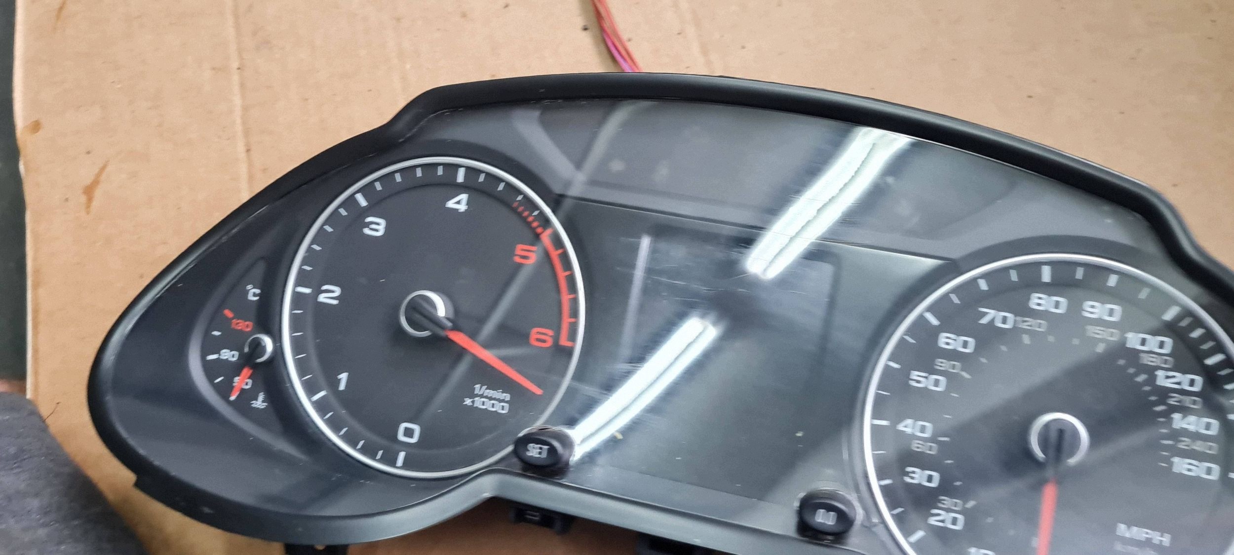 Q5 8R LIFT dials clock dials 2.0 TDI 8R0920981 ANGLIK DIESEL