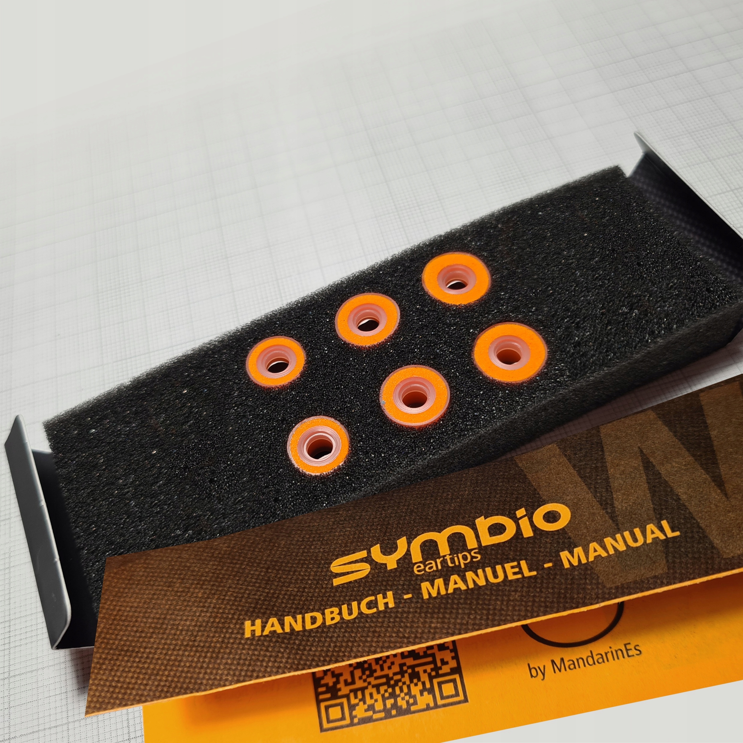 Nakładki MandarinEs - Symbio W - Model 2023 - 3 pary (6szt.) - M, M, M Marka Symbio