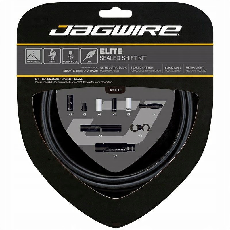 

Zestaw przerzutki Jagwire Elite Sealed czarna