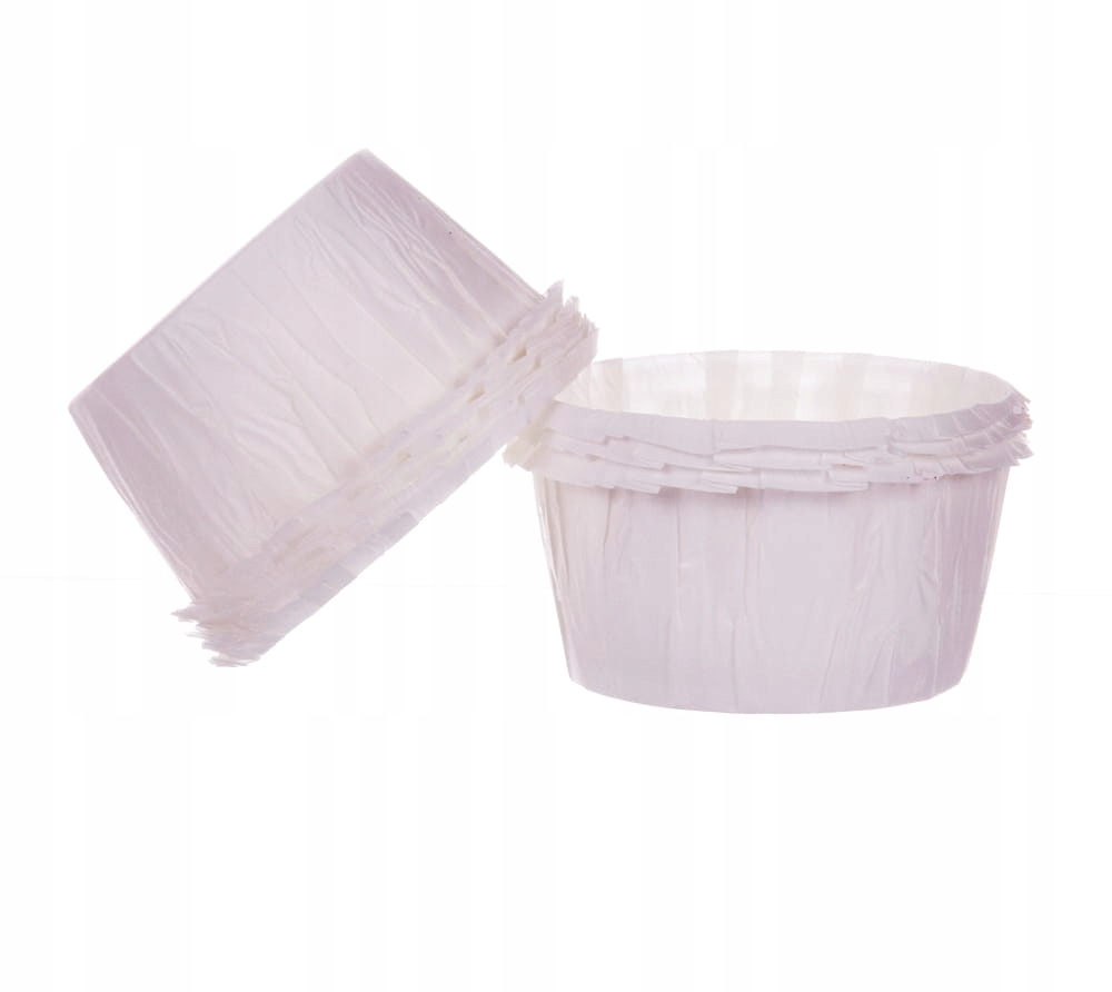 

Forma papilotki do muffinek Decora białe 25 szt