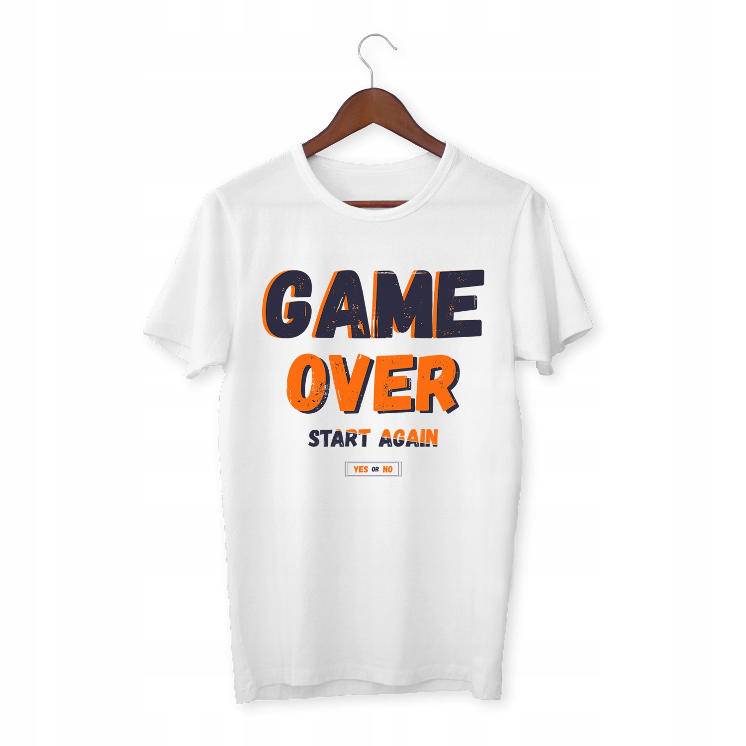 

Koszulka Game Over Start Again/ Premium XXL