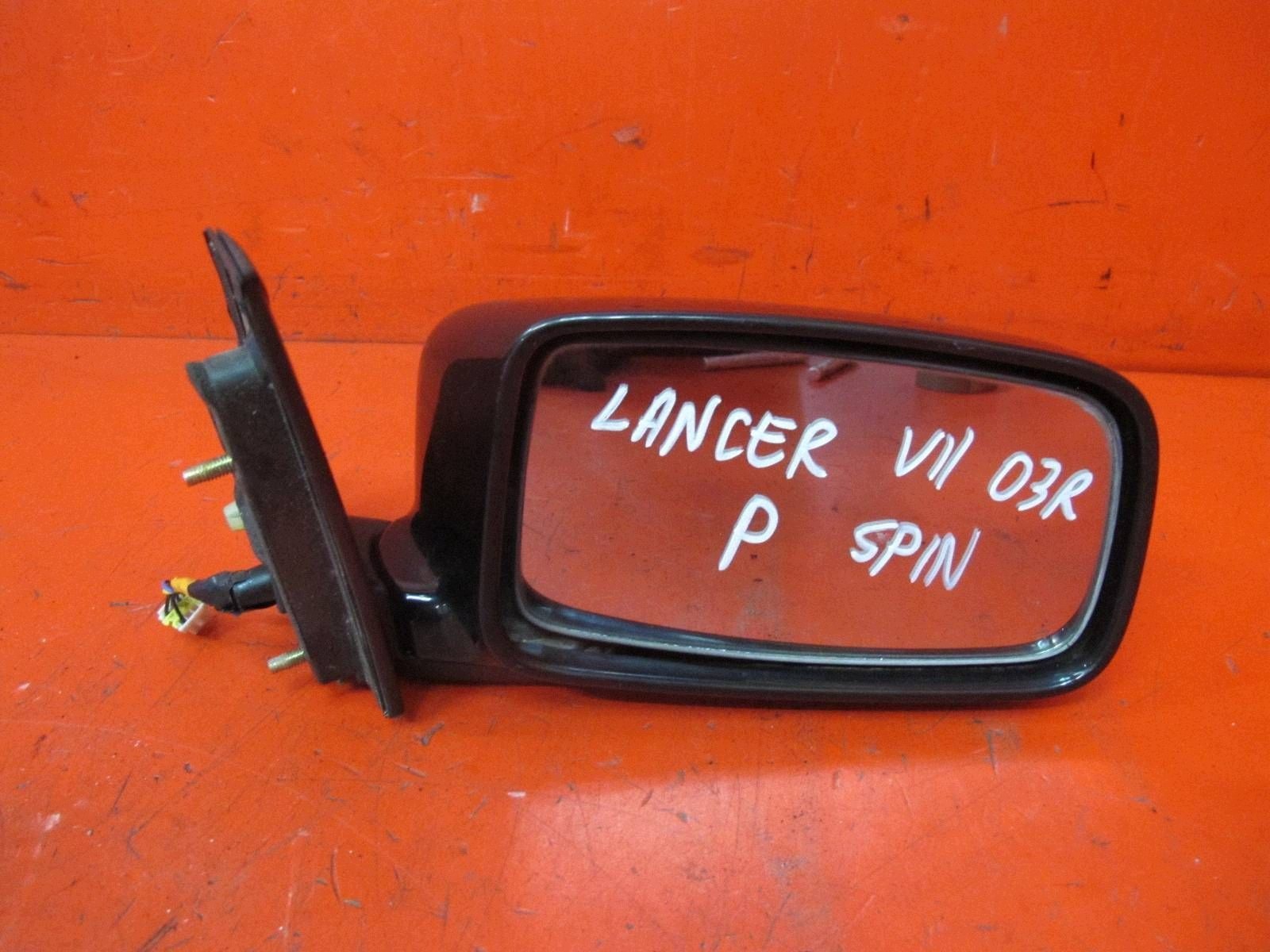 MITSUBISHI LANCER 7 VII CS mirror electrics right 5 PIN black, X42B