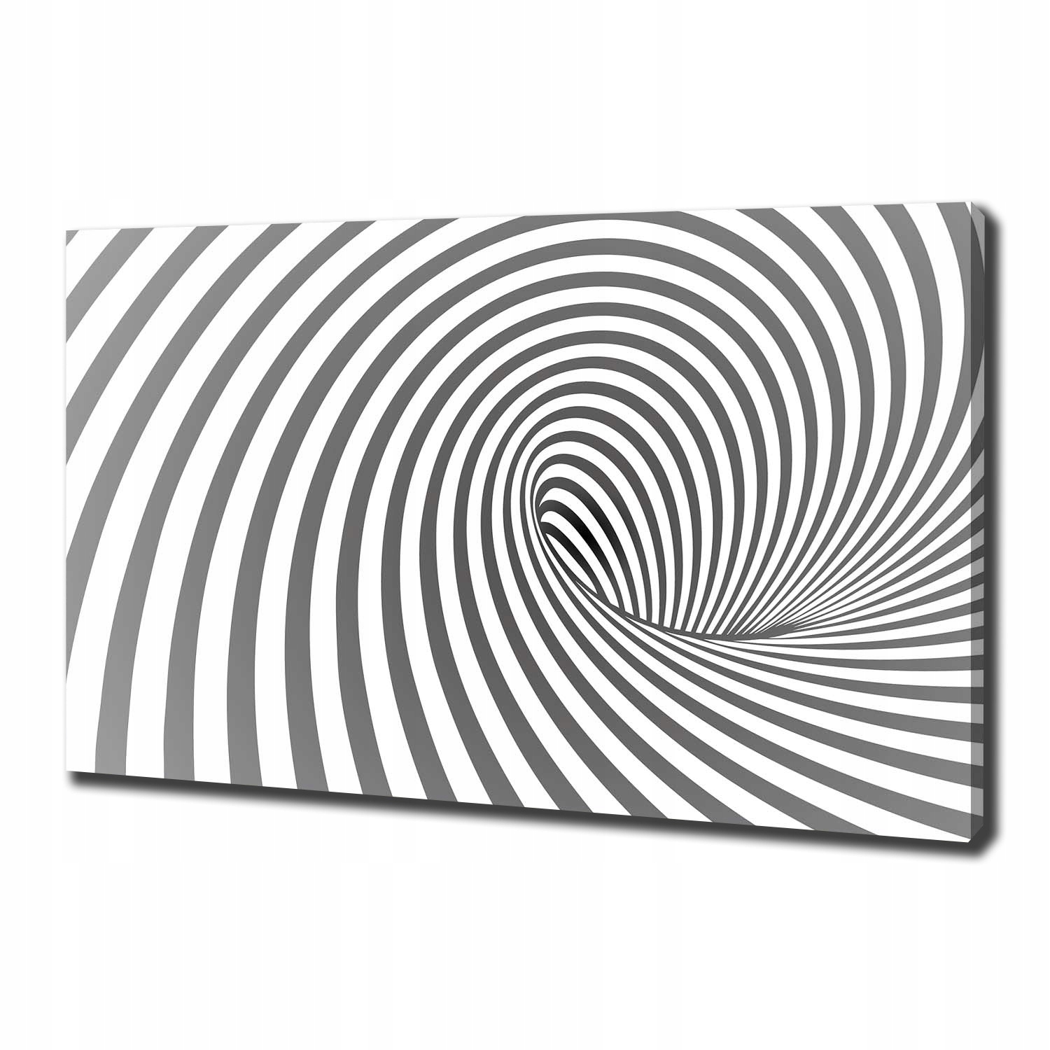 

Foto obraz na płótnie Spirala w paski 100x70 cm