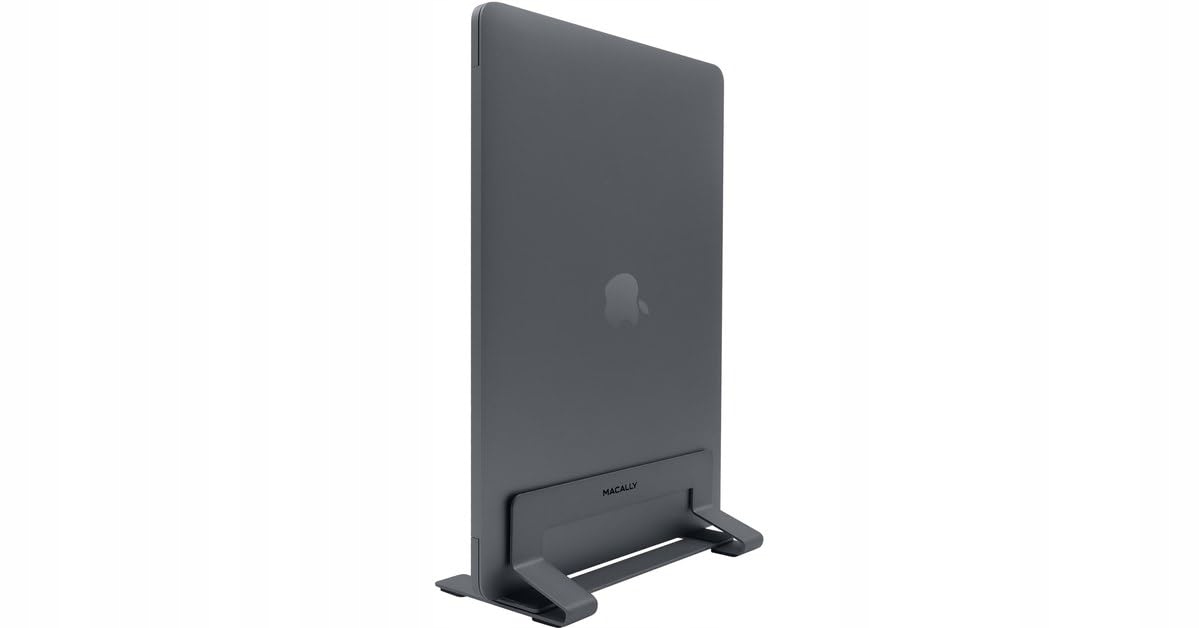 MACALLY STOJAK NA LAPTOP MACBOOK MACBOOK AIR PRO 16-30MM SPACE GREY — miniatura 6
