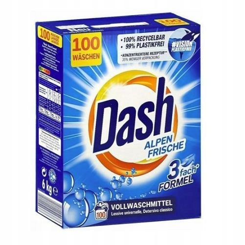 Levně Dash 100p/ 6kg 3v1 prášek [d,fr,it]