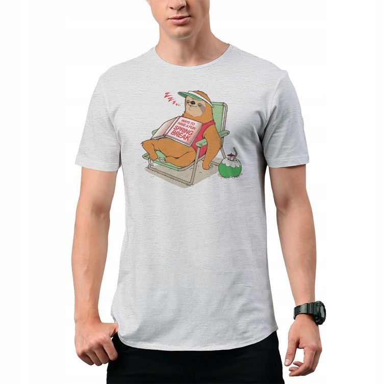 

Koszulka T-Shirt Sloth Beach M