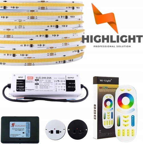 25m Animovaný Led set na schody tečúce svetlo Cob Cct multi-White