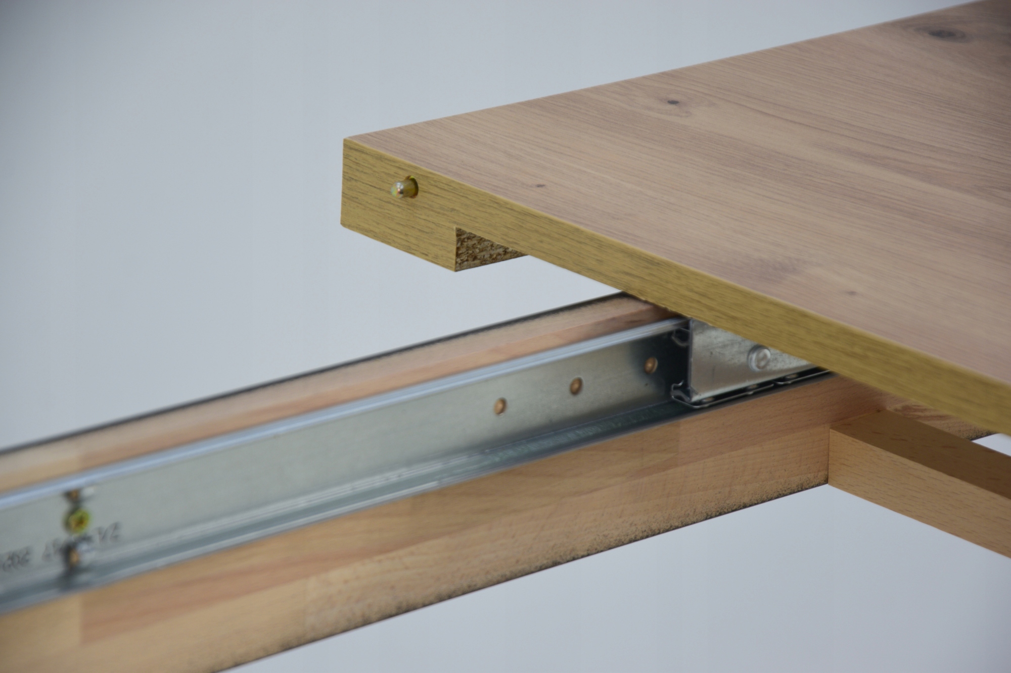 Stół 80x140/180 cm BLAT DĄB ARTISAN +6 krzeseł EKO Kolor korpusu stołu czarny