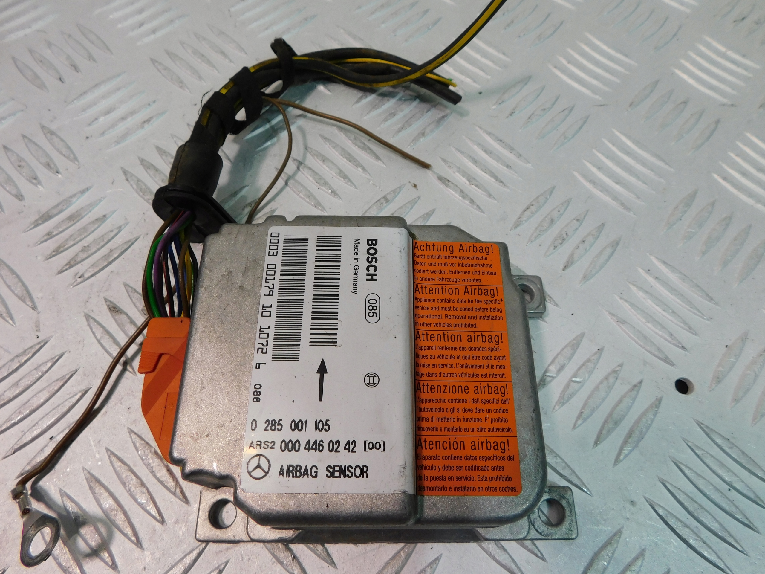 Sprinter VITO LT sensor poduszek AIRBAG 0285001105