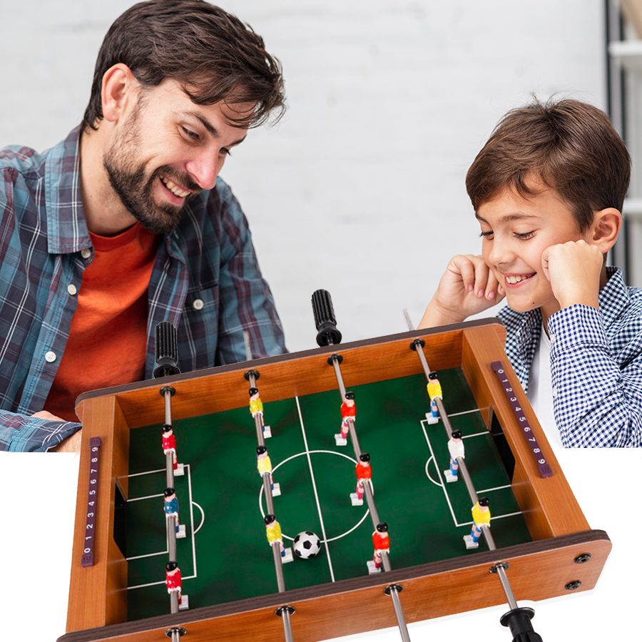 GRA ZRĘCZNOŚCIOWA MINI PIŁKARZYKI STÓŁ do PIŁKARZYKÓW 50x31 DLA DZIECI 6/6 Marka Stator