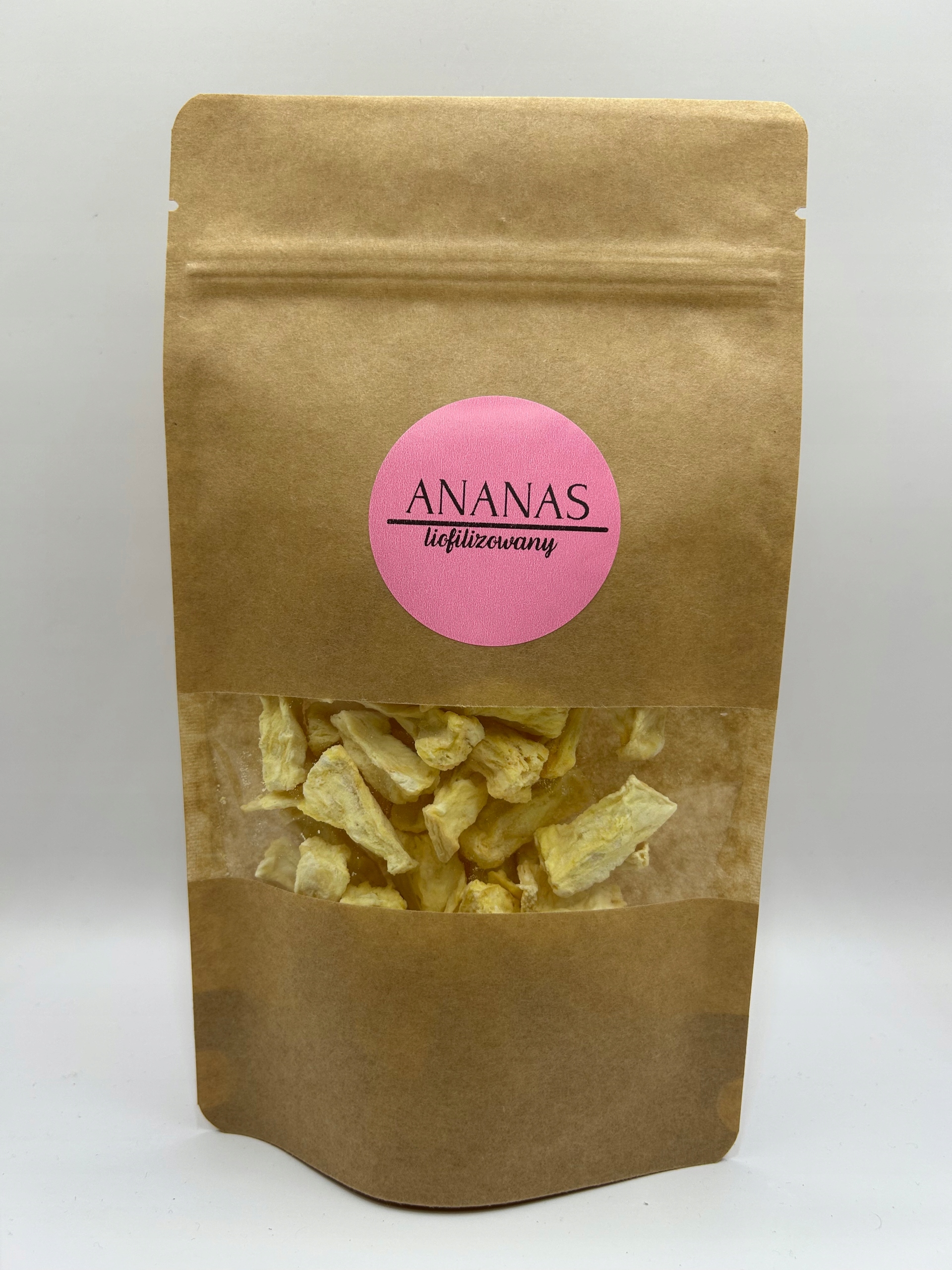Lyofilizovaný Ananas 500 G Zdravé Lyofilizované Ovoce Bez Cukru Delifruits