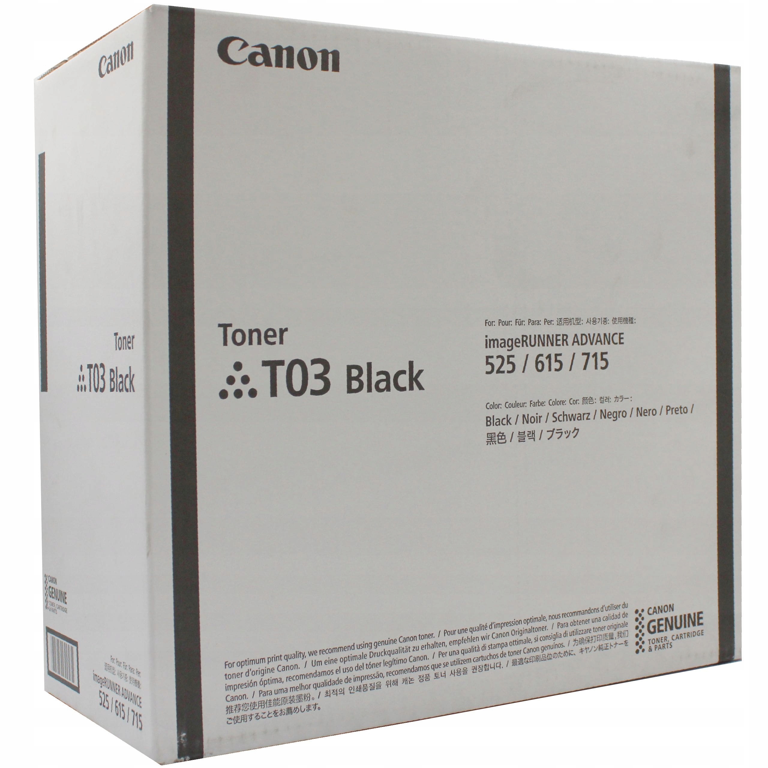 Originálny toner T03 2725C001 pre Canon imageRUNNER Advance 525 615 715