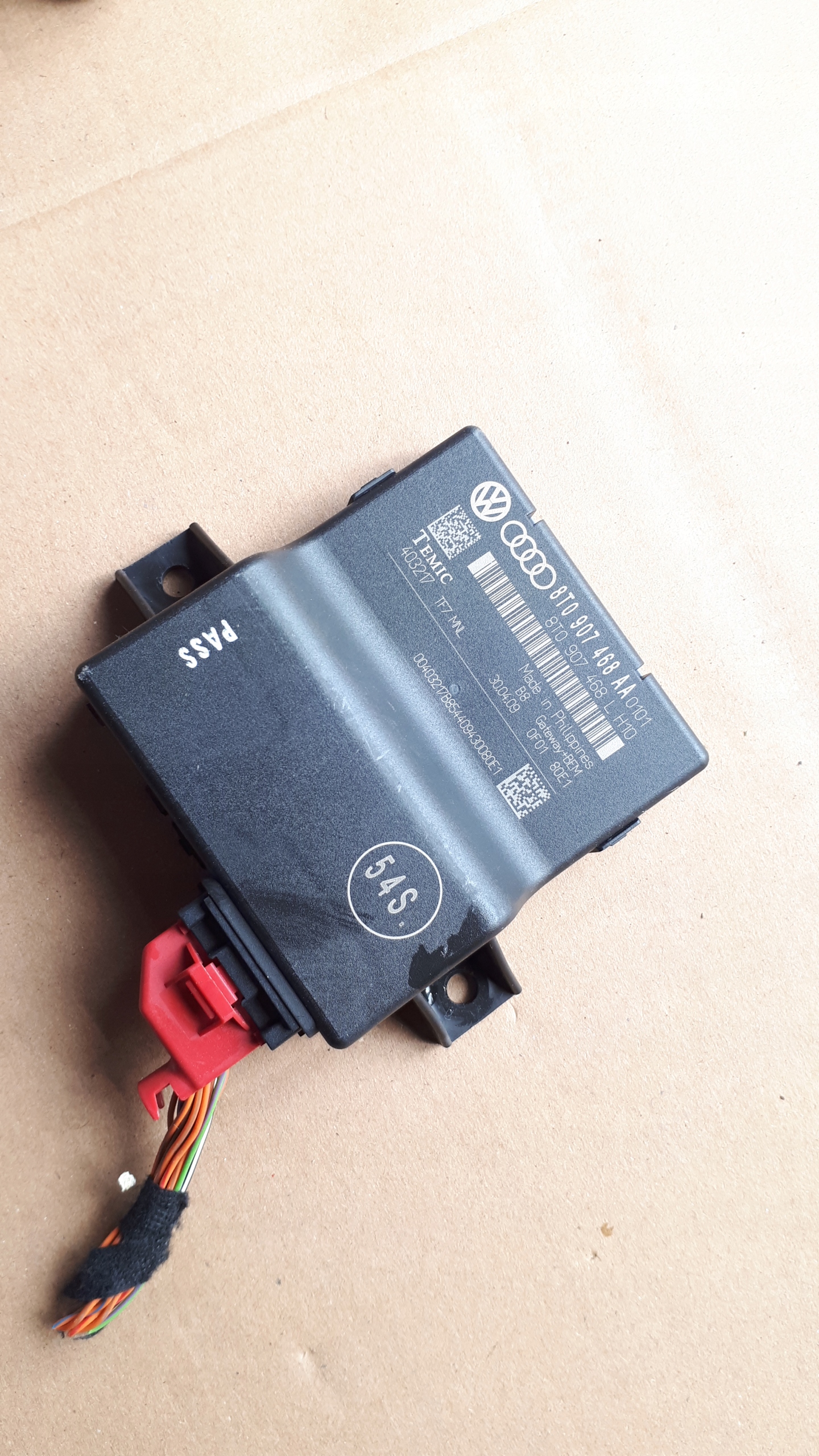 A4 B8 modul Bedienteil GATEWAY 8T0907468AA