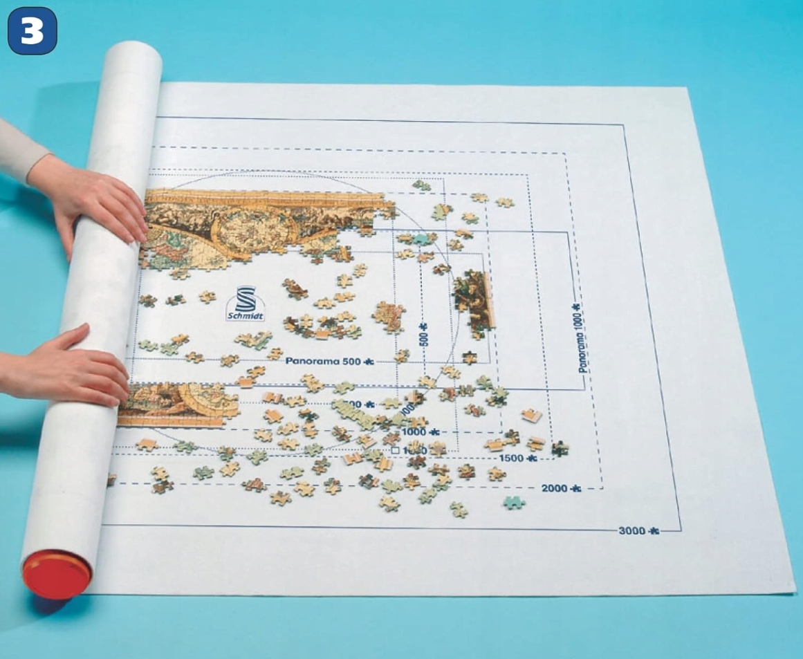 MATA DO PUZZLI OD 500 DO 3000 EL. PUZZLE PAD Płeć chłopcy dziewczynki