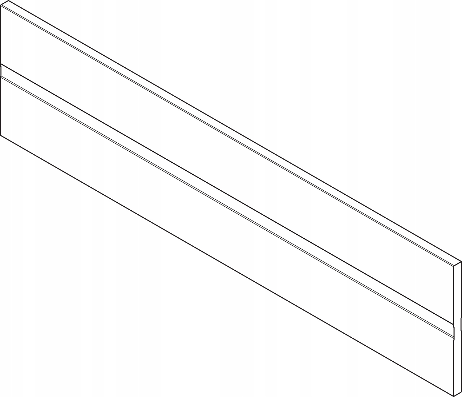 

Blum Z40L477A Antaro Orga-line listwa poprzeczna