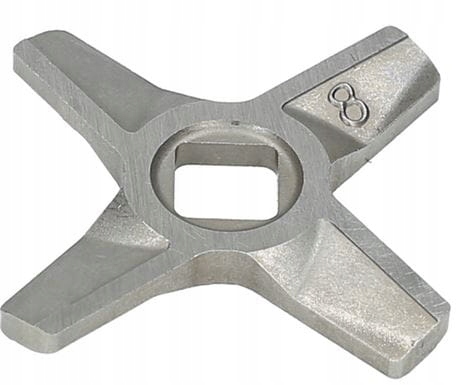 Nóż dwustronny do maszynki do mielenia mięsa nr 8 Zelmer