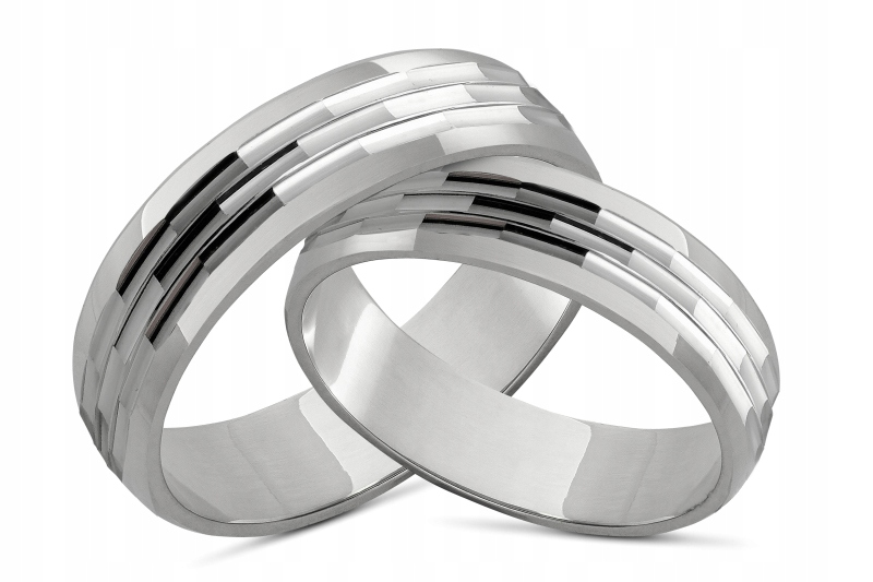 Stříbrný rhodiovaný prsten OBR015 r25 Gravírování Bonus