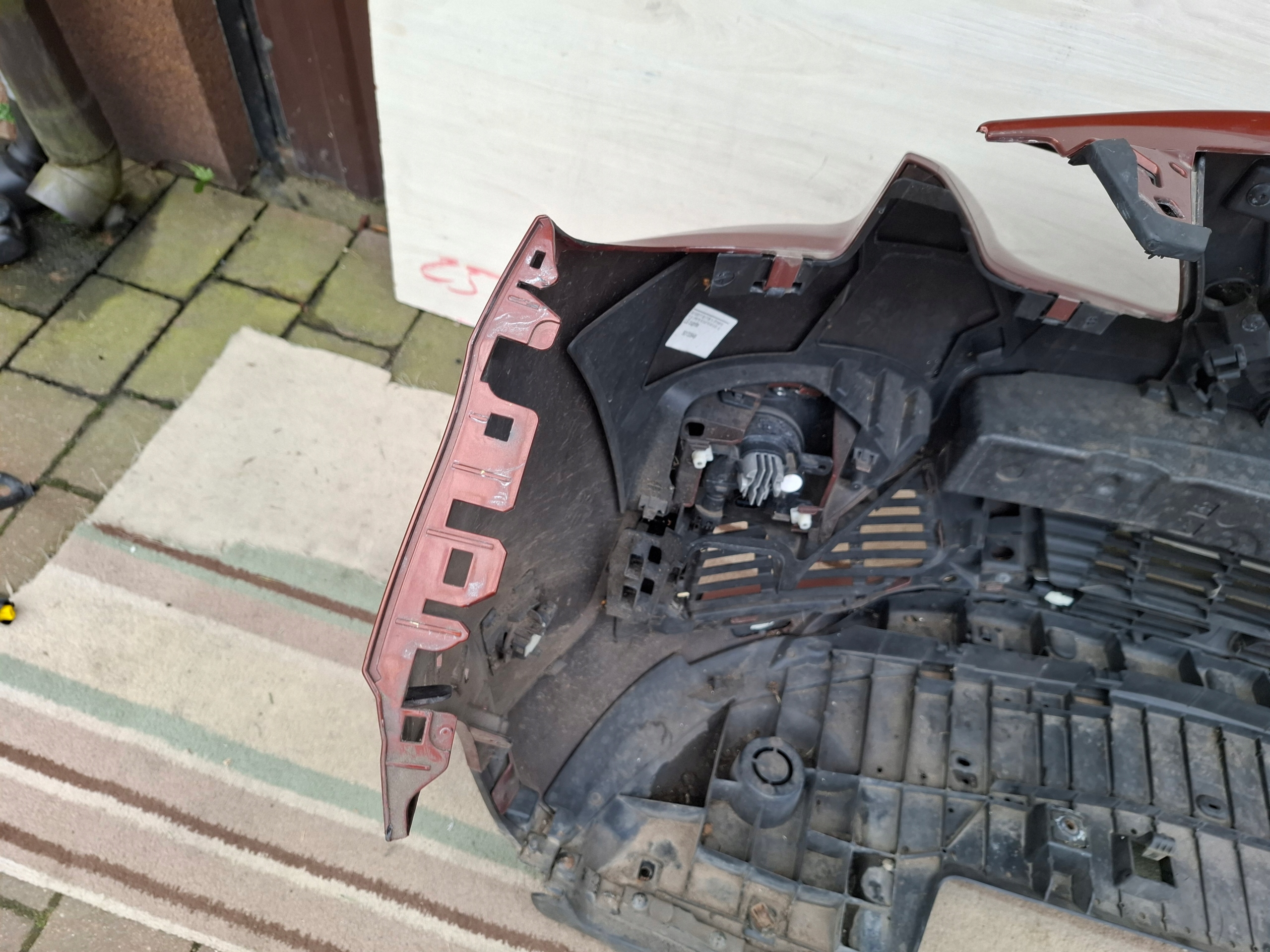 bumper front PEUGEOT 3008 II 6 PDC ELGD GT-LINE