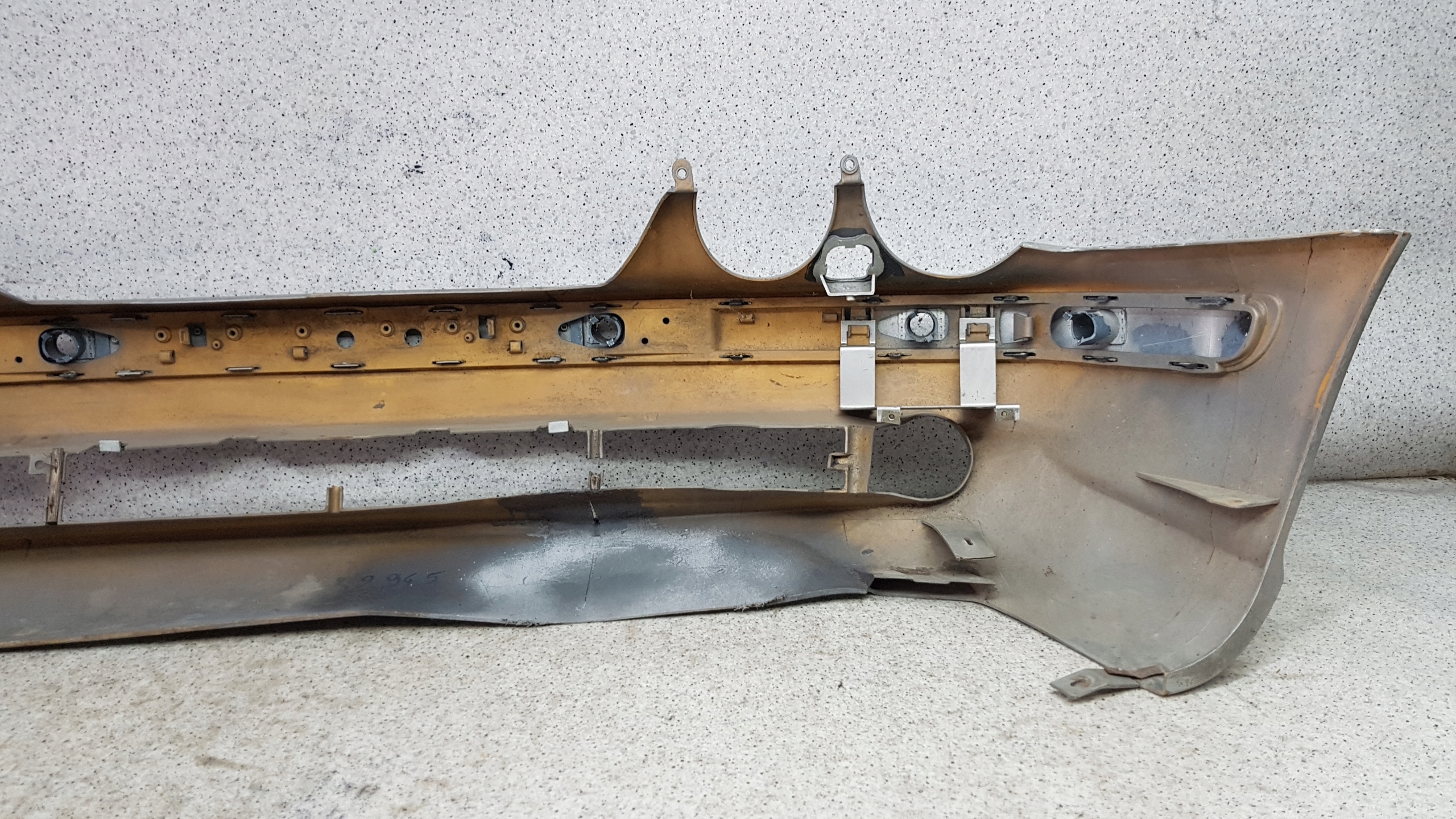 MERCEDES CLK W208 AMG damaged bumper front 3593