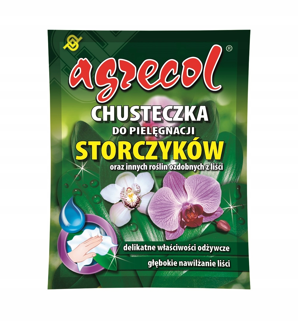 

Chusteczka do pielęgnacji storczyków 1szt Agrecol