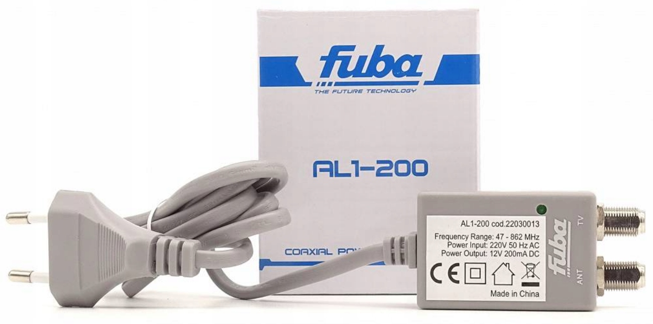 

Zasilacz Antenowy 12V/200mA Fuba AL1-200 12V 200mA