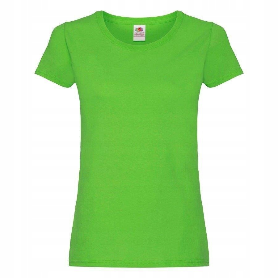 

T-shirt Koszulka Fruit Of The Loom limonka XL