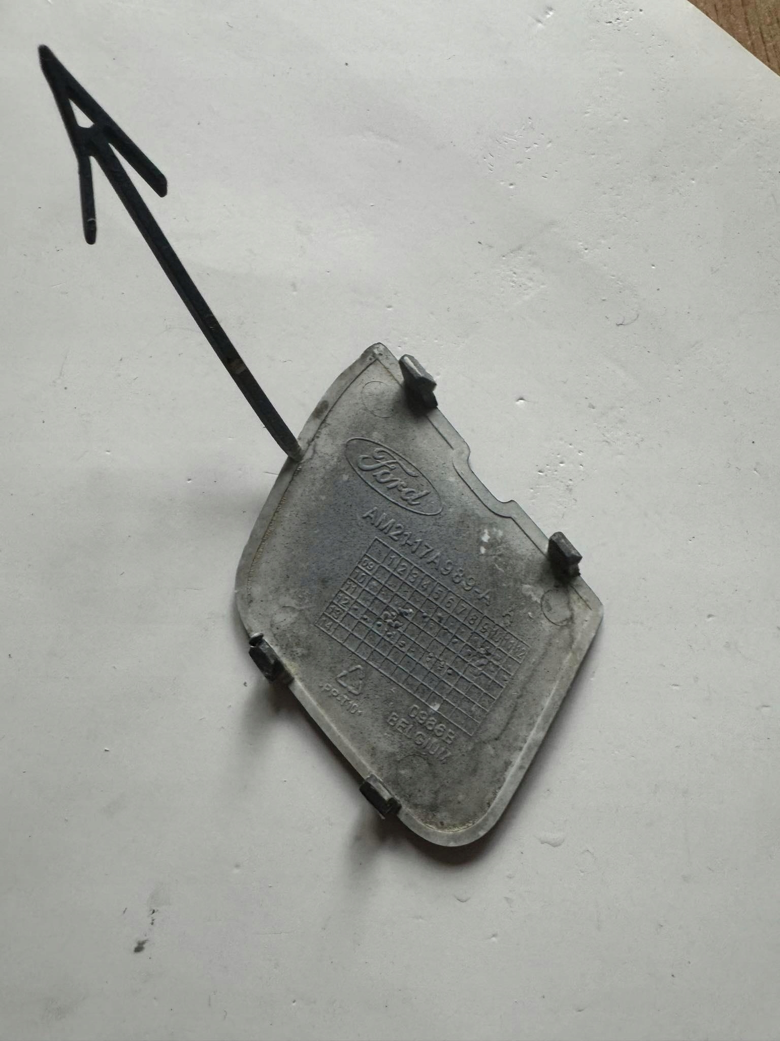 FORD S-MAX MK2 LIFT -> Abschleppöse der Stoßstange heck AM21-17A989-A