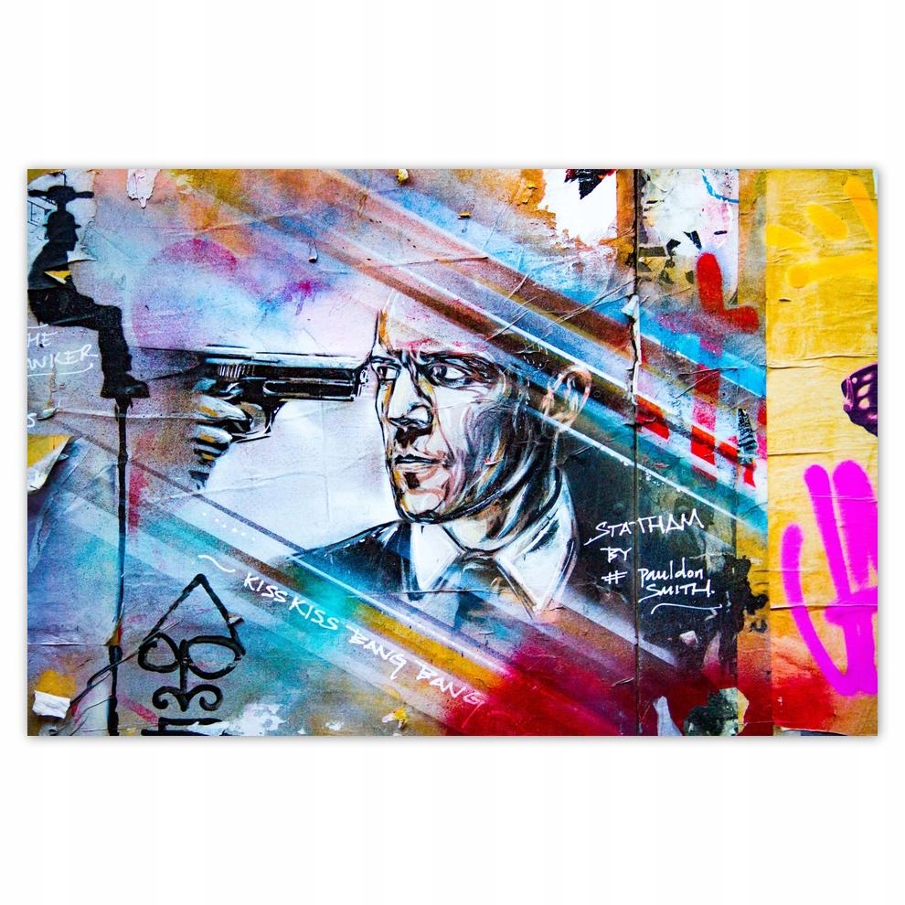 

Plakat 93x62 Graffiti Sztuka uliczna