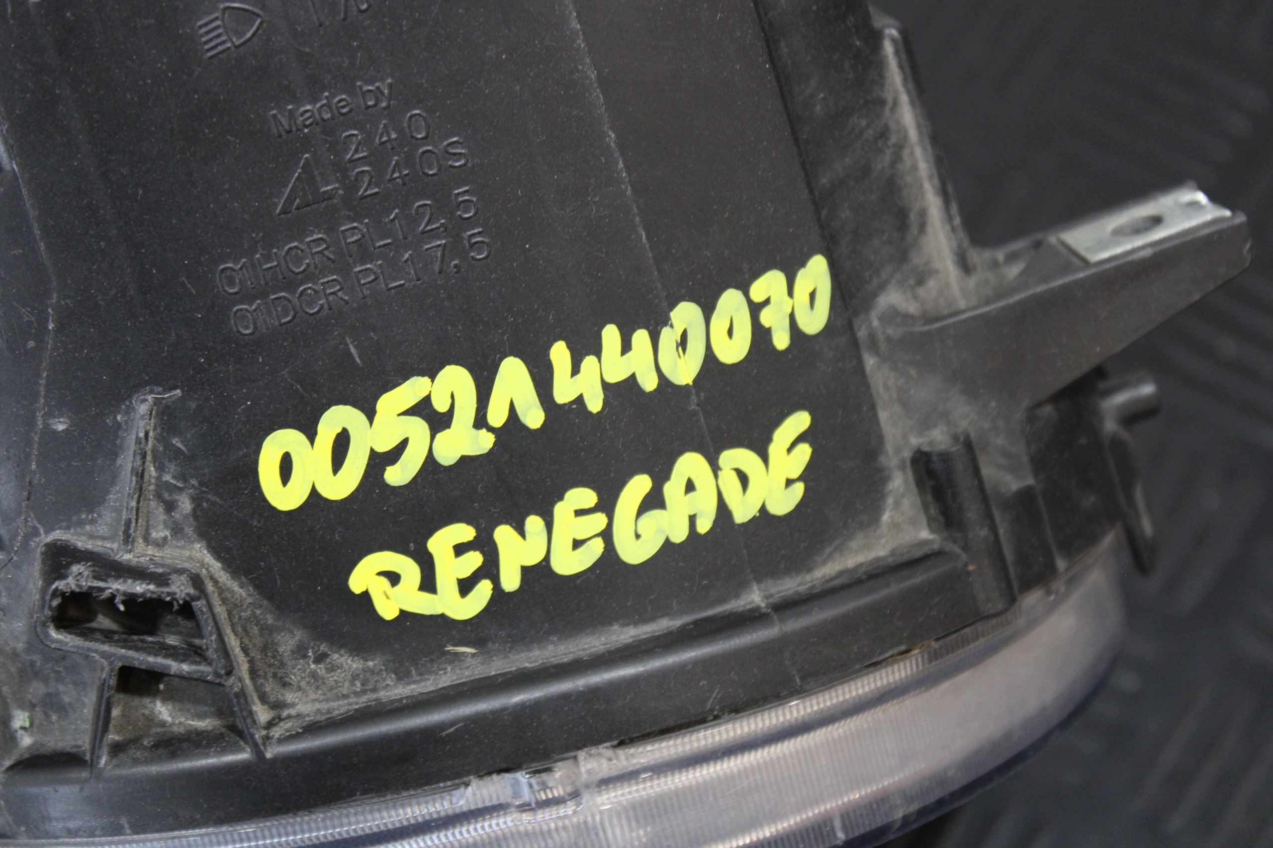 light right front 00521440070 JEEP RENEGADE 1.0T