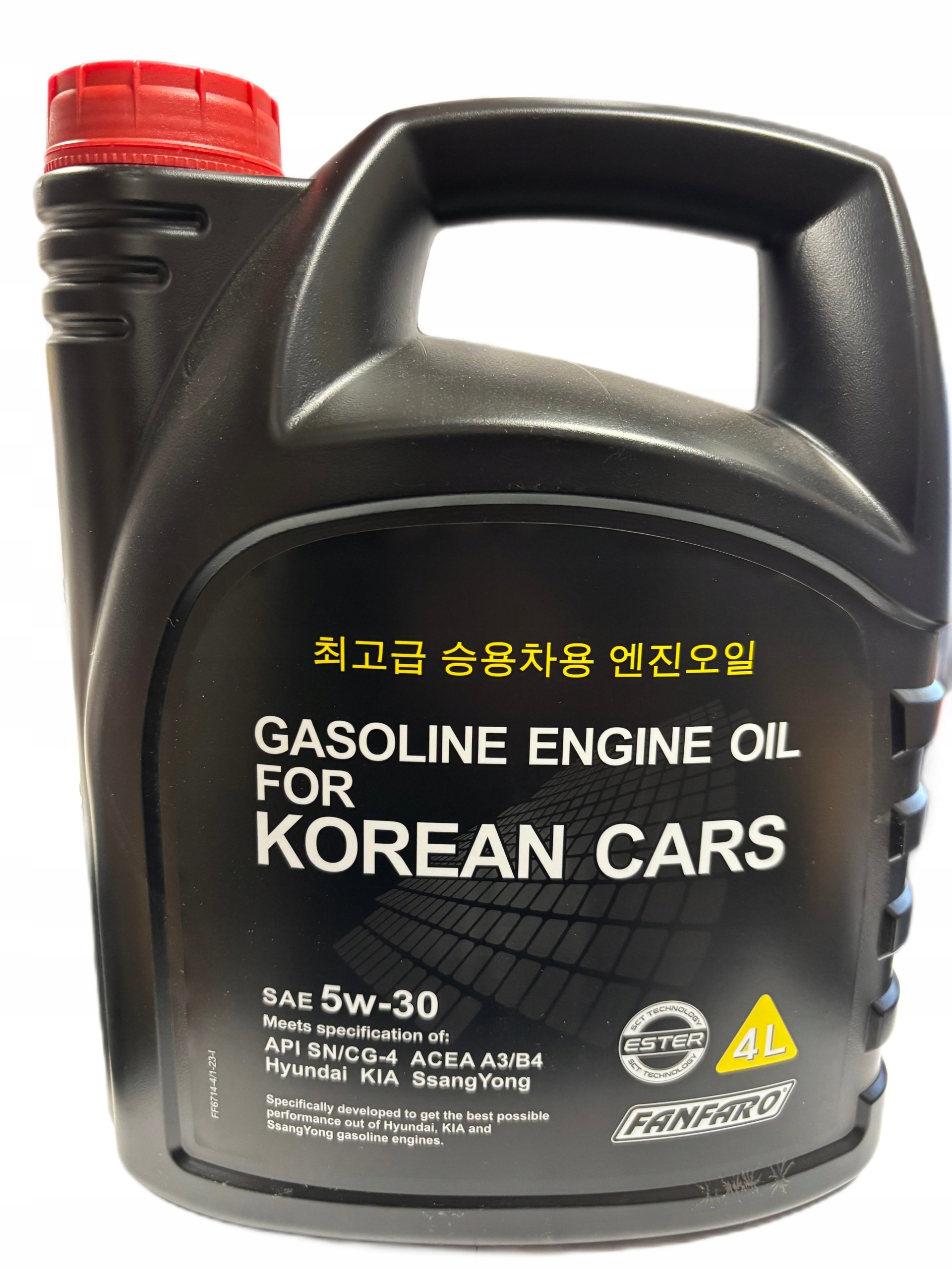 Olej Silnikowy 6714 Fanfaro Kia Hyundai 5w30 4L