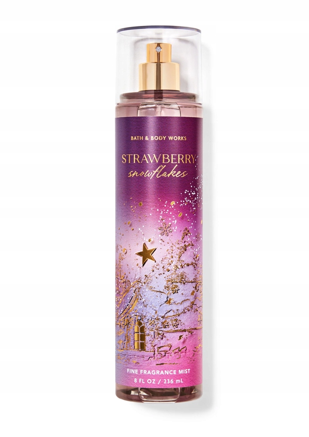 Bath & Body Works Mgiełka zapachowa do ciała Strawberry Snowflakes 236 ml