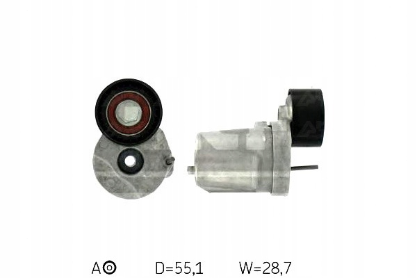 Skf Napínák Drážkového Řemene Bmw N47 05- E60/87/9 Asistent řidiče #28