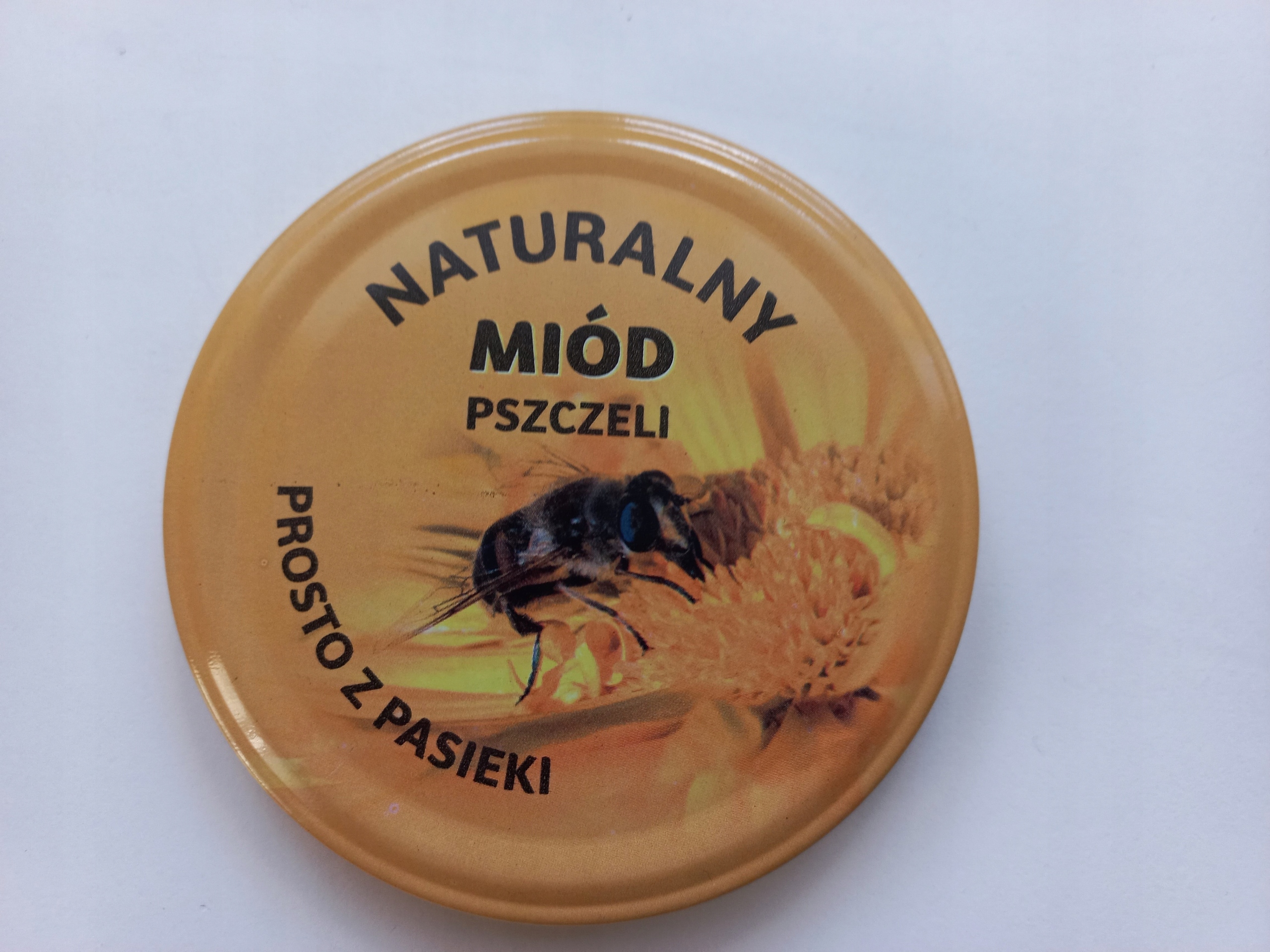 

Wieczko zakrętka nakrętka fi82 10szt miód pszczoła