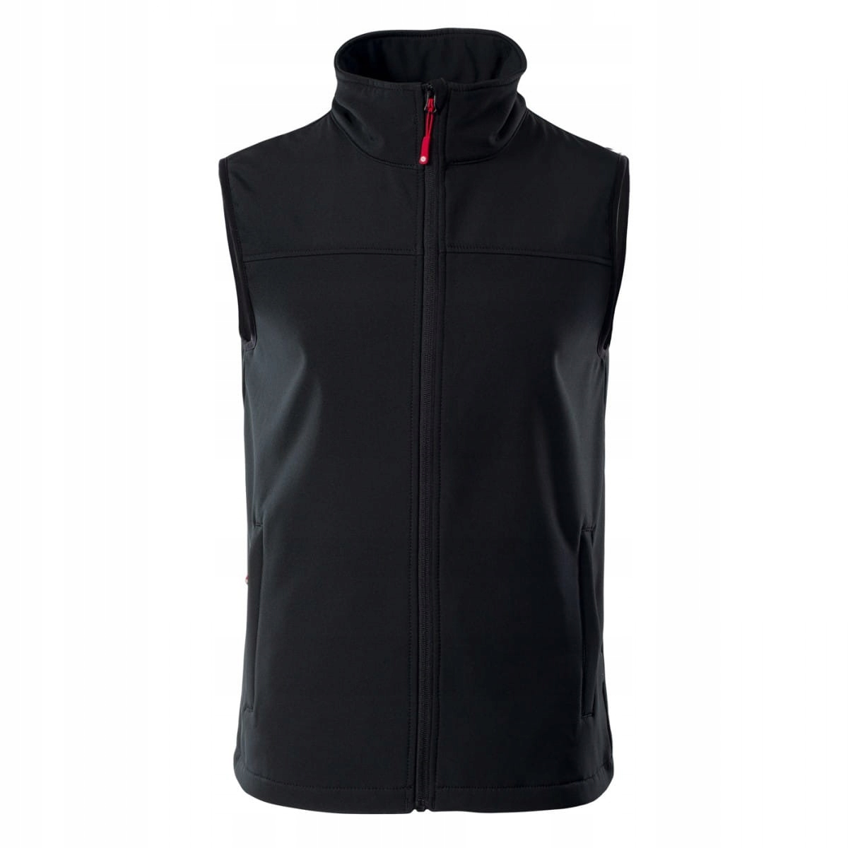 Kurtka męska Softshell Hi-tec vest LUMAN BLACK/ORANGE RED M