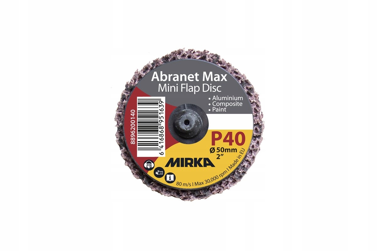 

Mirka Abranet Max Mini Krążek Szlifierski 50mm P40