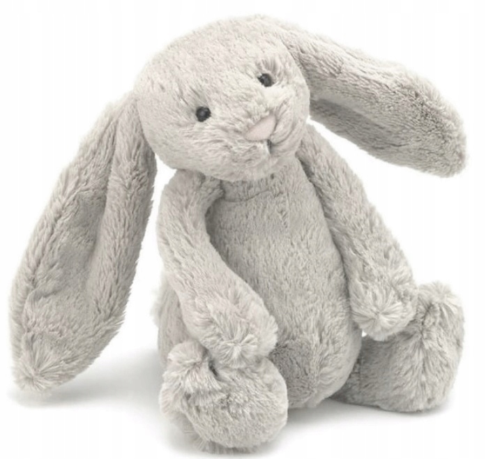 

Maskotka Pluszak Królik Bunny Popielaty XL 35 cm
