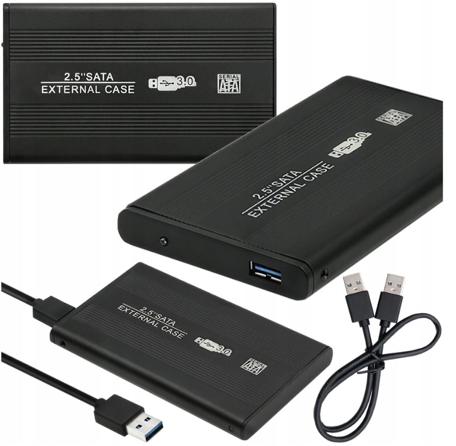 

Obudowa Dysku Aol 2,5 Kieszeń Hdd Sata Usb 3 Black