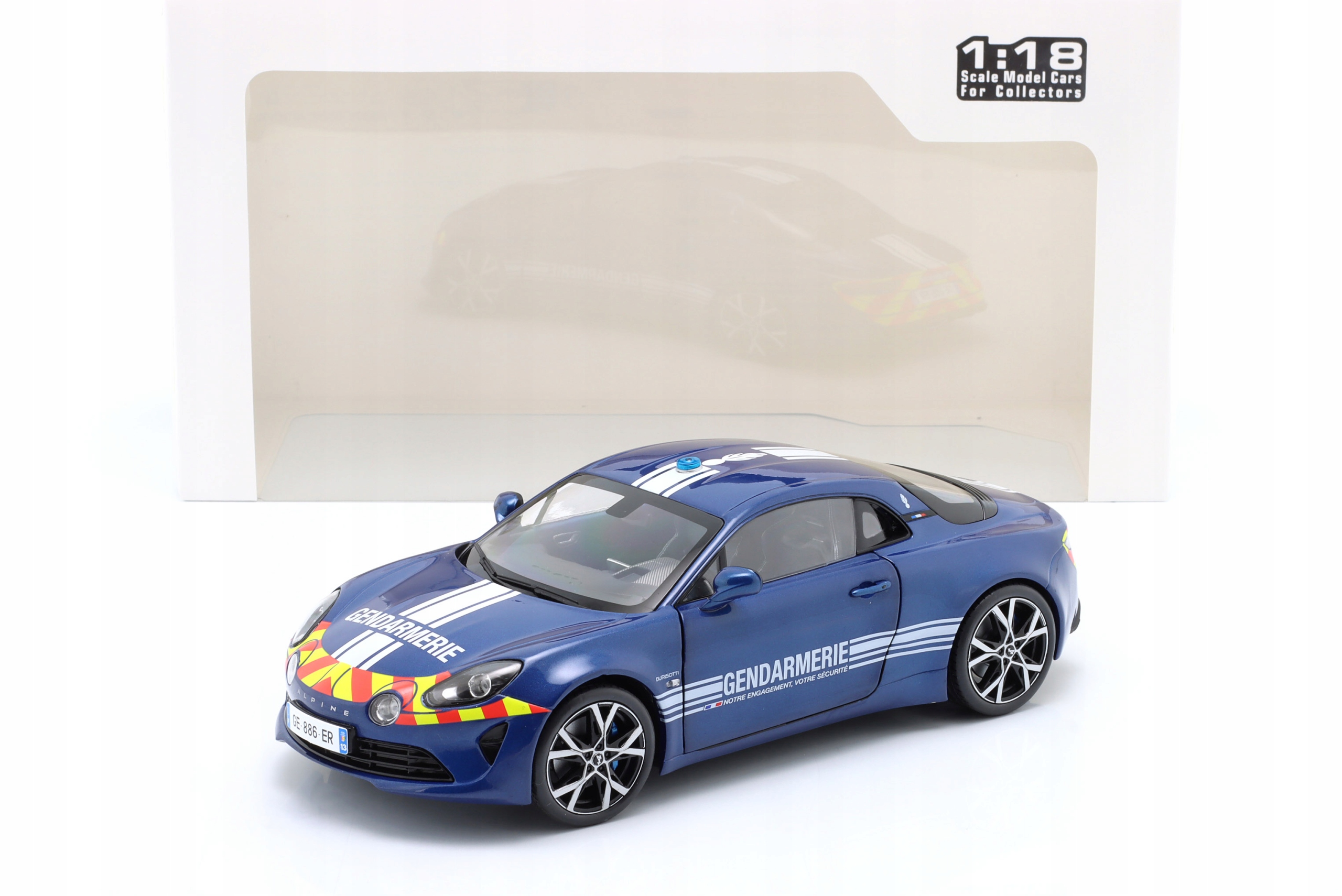 Solido Alpine A110 Gendarmerie 2023 Blue 1:18