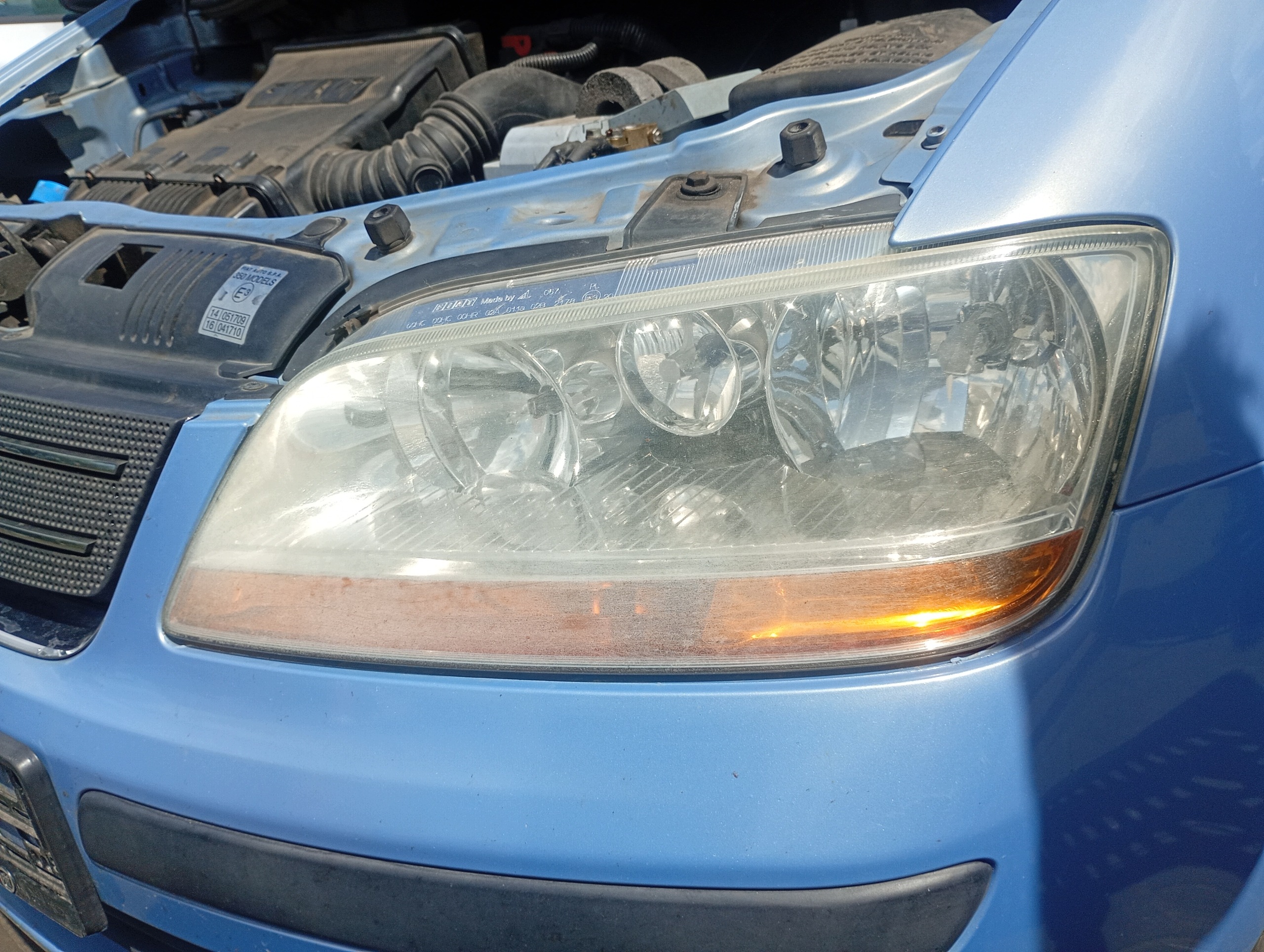 REFLEKTOR left light left front front Fiat Idea 03-12