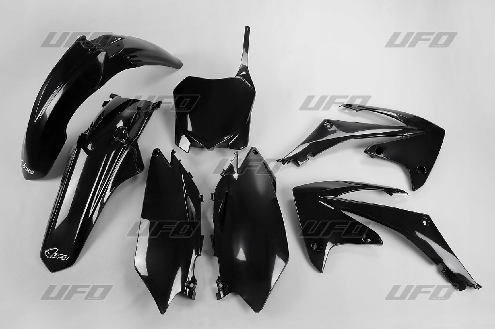 Ufo Sada Plastov Honda Crf 450 R '09-'10, Crf 250 '10 Farba Čierna (ho