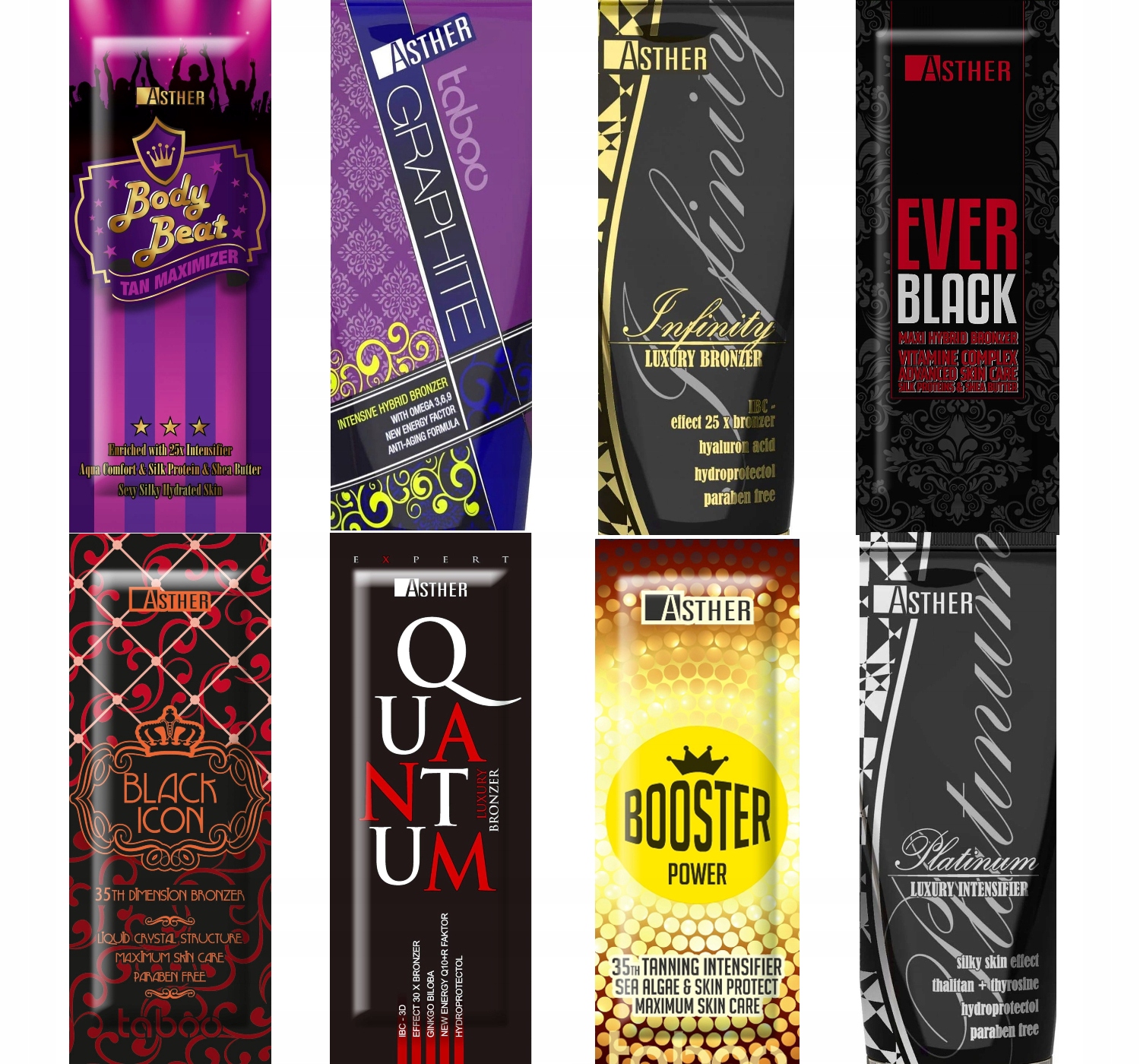 Pakiet do opalania w solarium Asther +40 GRATIS