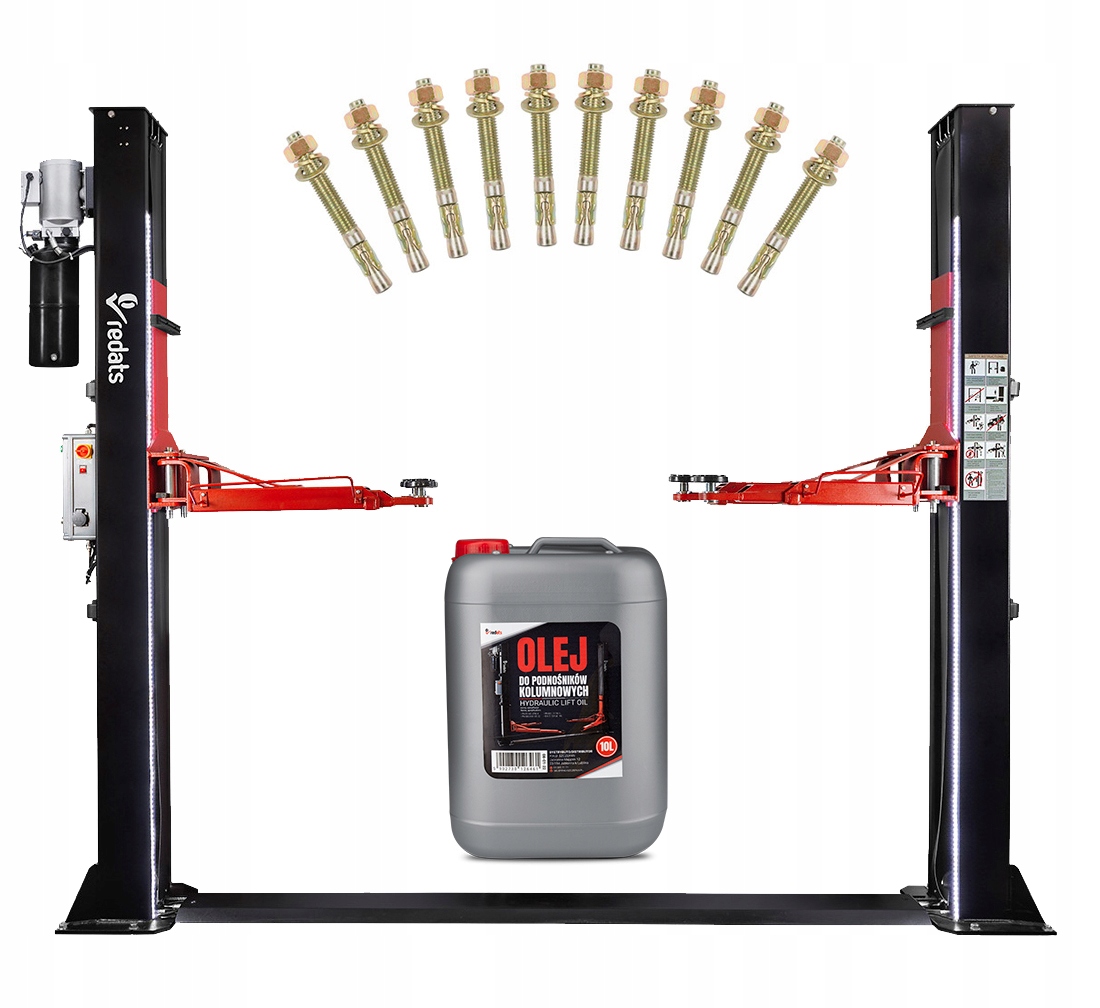Podnośnik Samochodowy Dwukolumnowy 4T Hydrauliczny Redats L-220 PRO