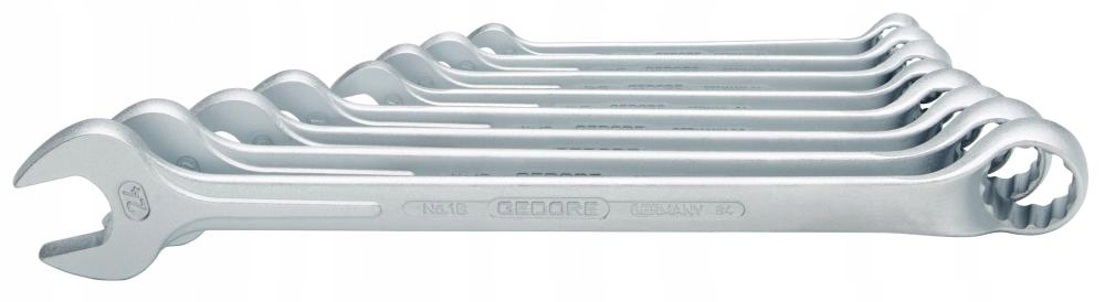 Sada plochých kľúčov DIN3113B 10-24 mm, 8-dielna Gedore