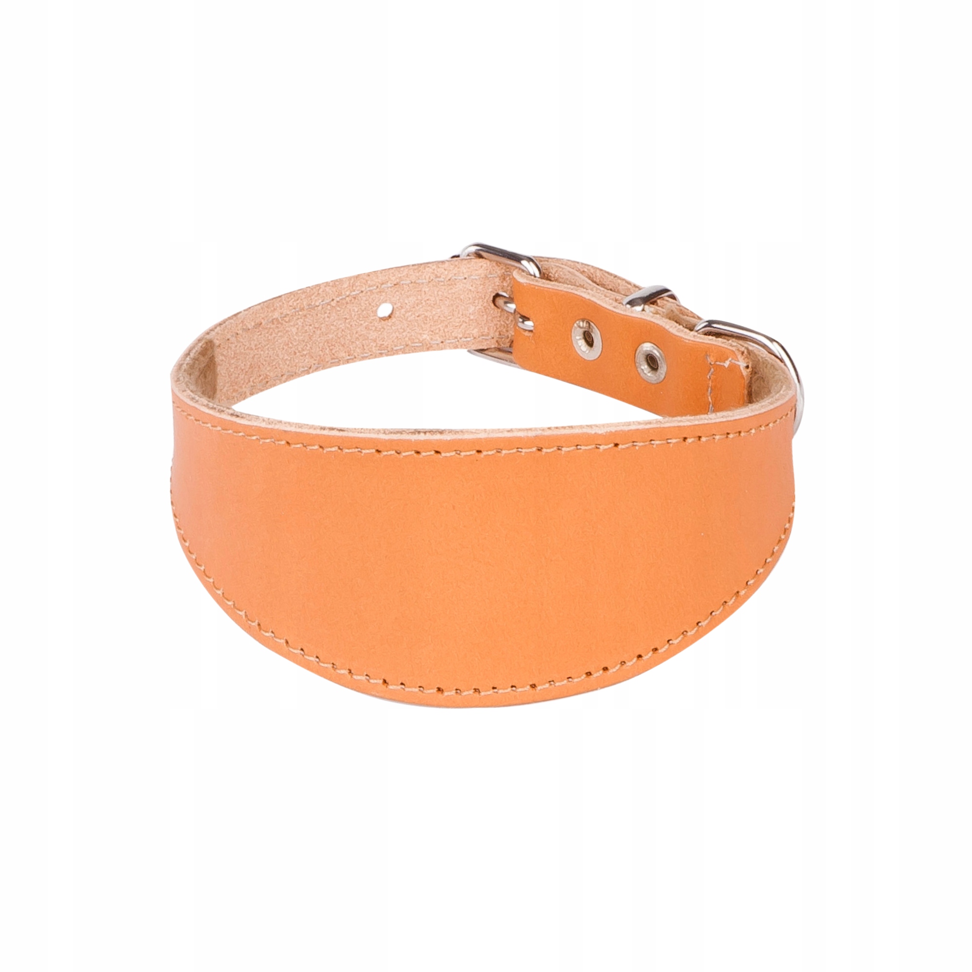 Levně Obojek z kůže pro psa Charta Dingo Classic L 41cm přírodní