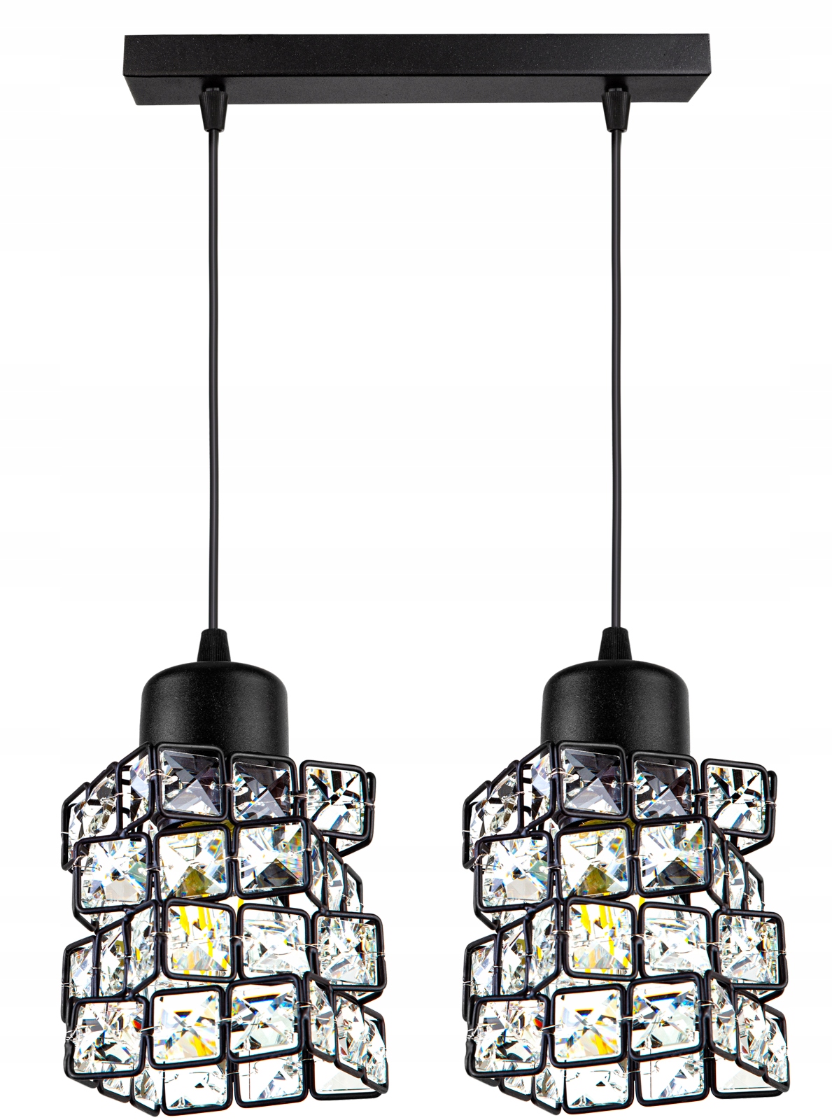 

Lampa Wisząca Sufitowa Żyrandol Plafon Kryształki