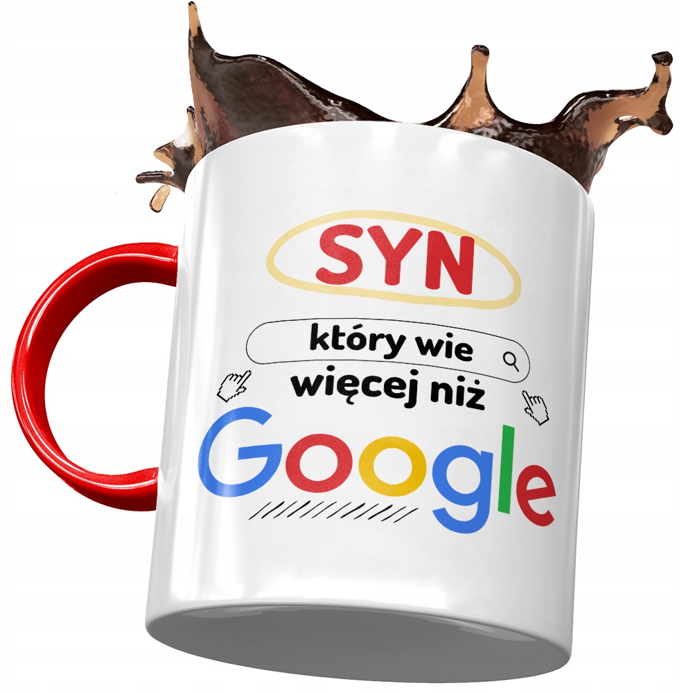 

Kubek Czerwony Dla Syna na Dzień Dziecka