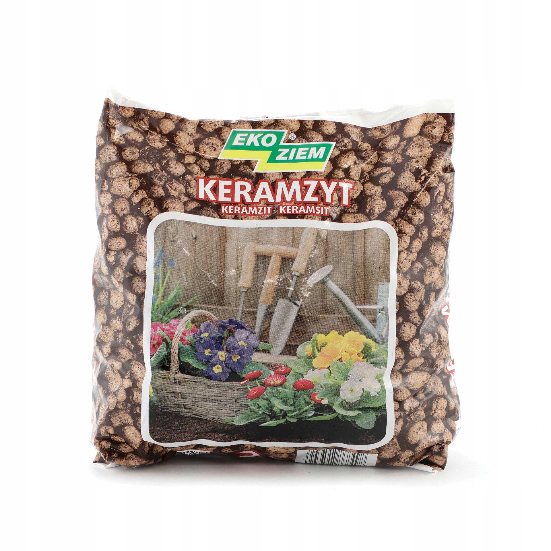 

Keramzyt ogrodniczy 2L naturalny drenaż podłoże